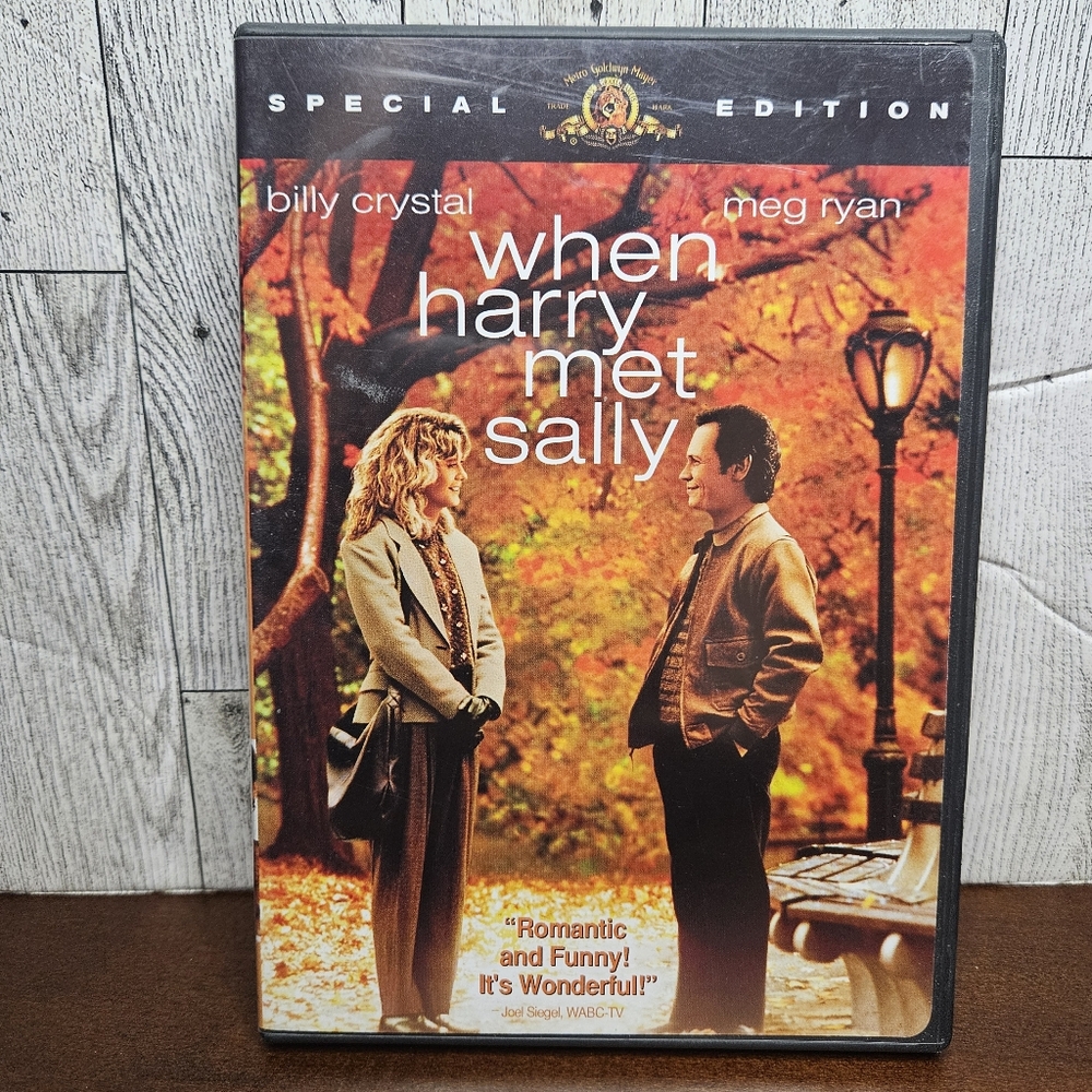 When Harry‎ Met Sally DVD Special Edition Romantic Comedy Billy Crystal